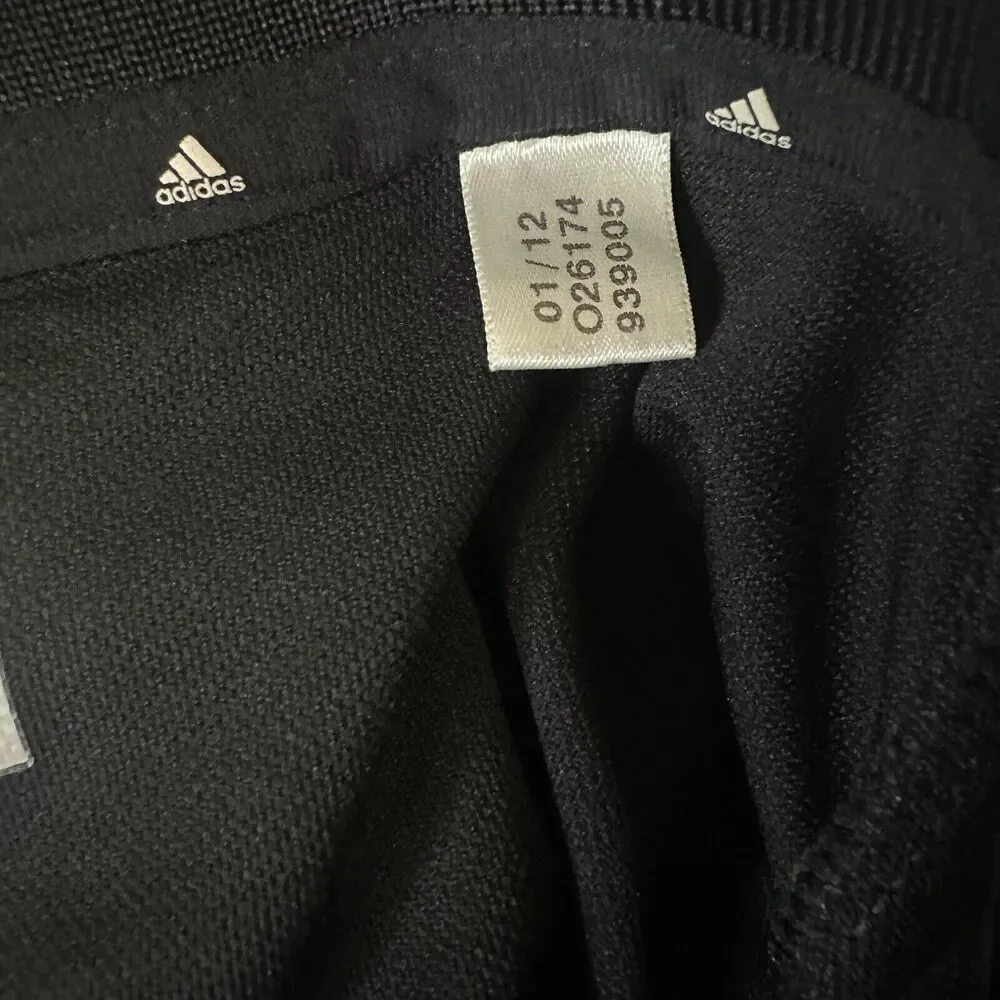 adidas black csusm basketball embroidered polo shirt Size XL